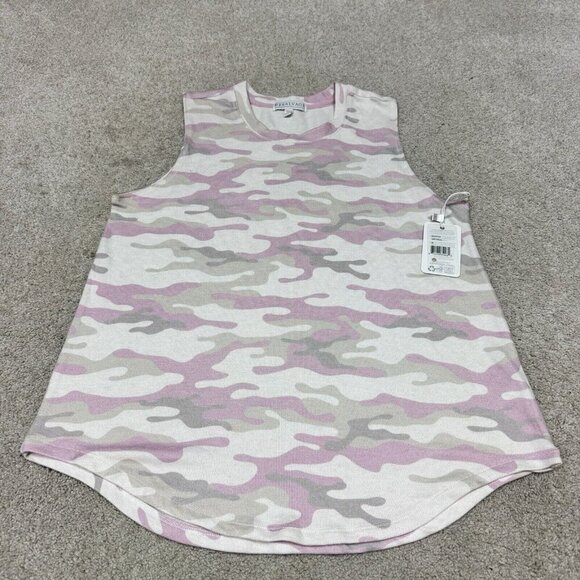 P.J Salvage Sleep Top Women’s Multicolored Camouflage Sleeveless Size Medium NWT - Picture 1 of 11